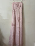 'Morgan and Co.' Baby Pink Beaded Gown