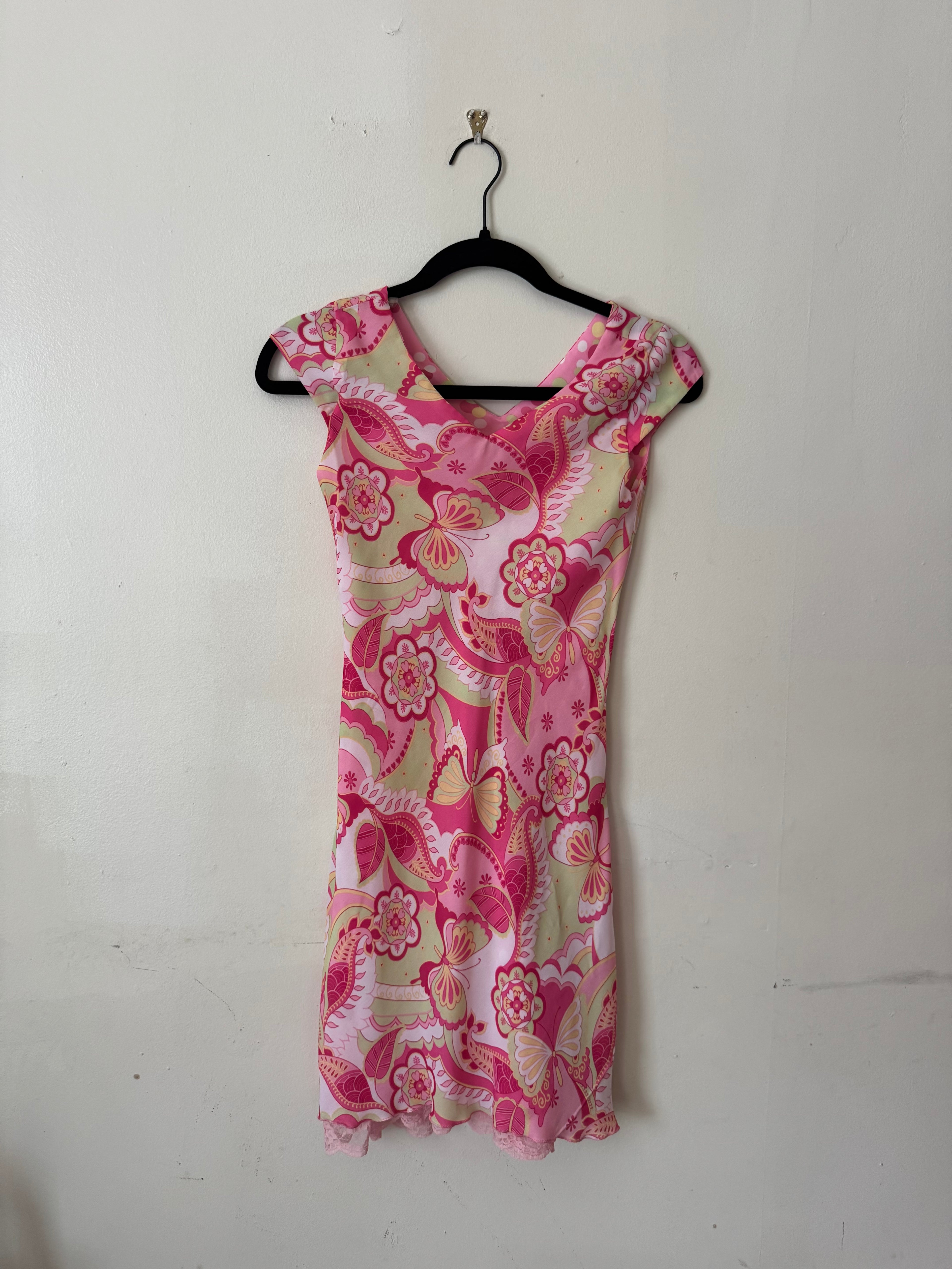 Pink Ethereal Mini Dress