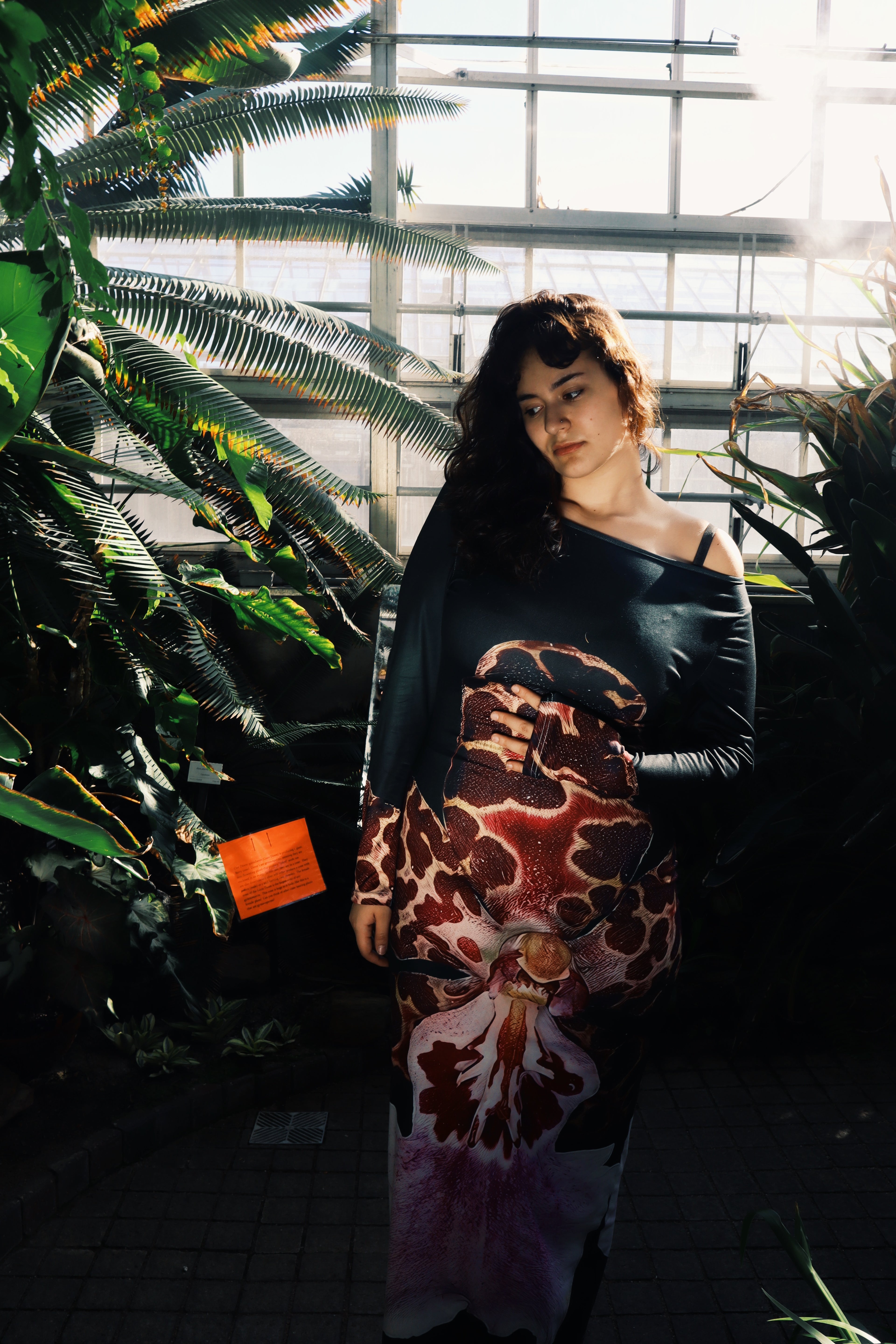 The Orchid Statement Dress