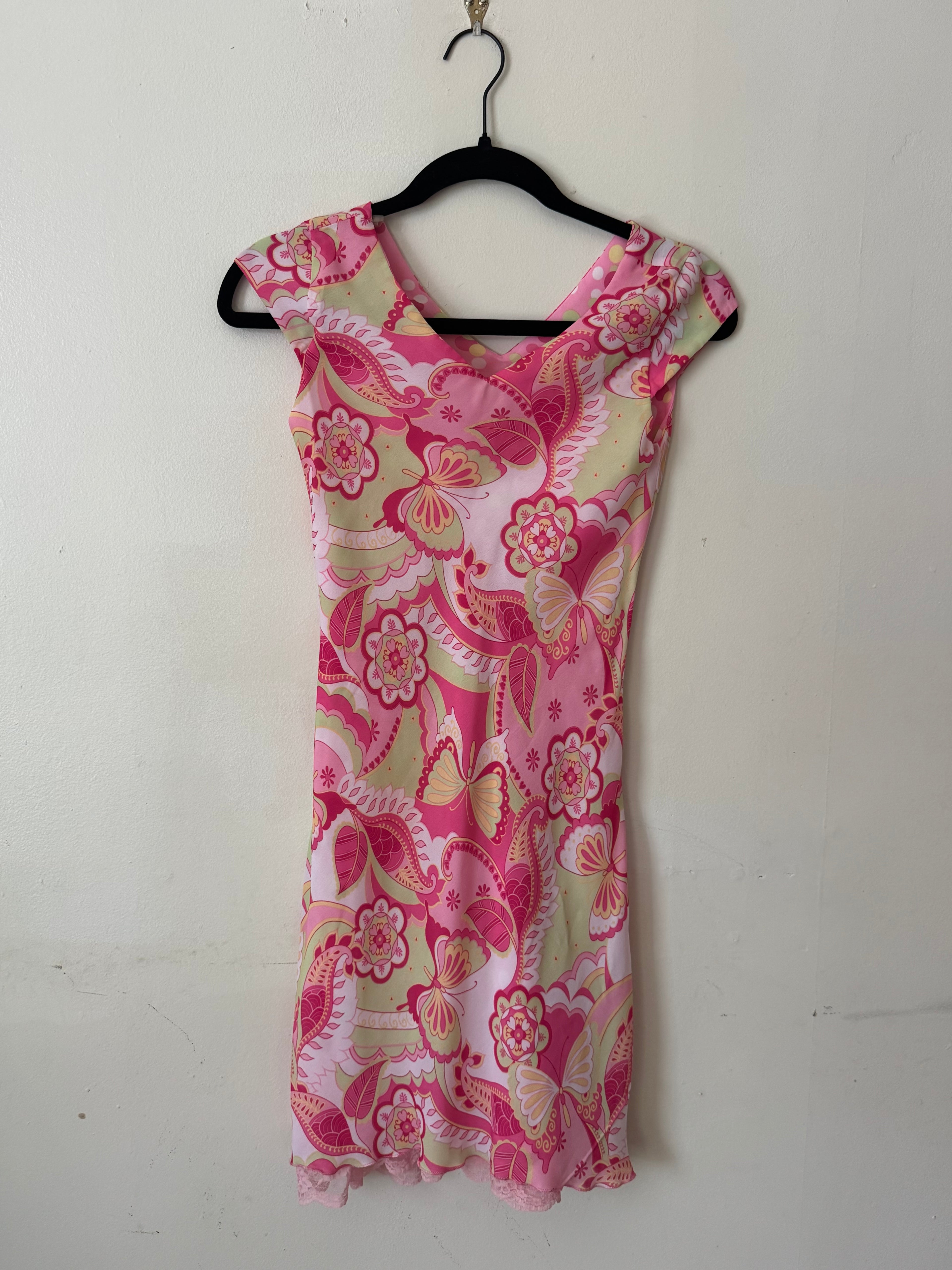 Pink Ethereal Mini Dress